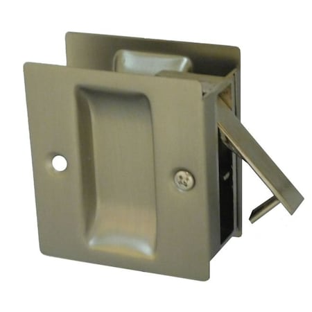 Don-Jo Square Passage Pocket Door Lock PDL100619
